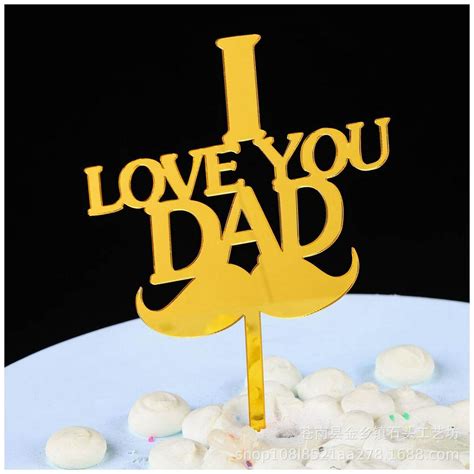 Piece Premium Large Happy Father S Day Cake Topper Father S Day