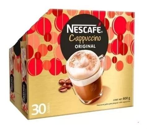 Cappuccino Original Nescafé 30 Sobres De 20g