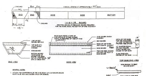 Top Bar Hive Plans - Les Crowder.pdf | Top bar hive, Bee hive plans ...