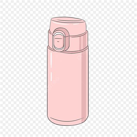 Hot Pink PNG Picture Thermos Hot Water Bottle Pink Pink Cup Water Bottle Clipart Travel Mug