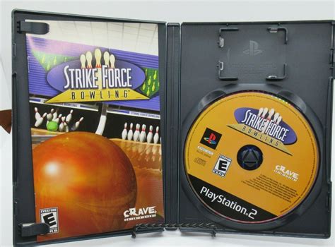 Strike Force Bowling Game For Playstation Ps Game Disc Case