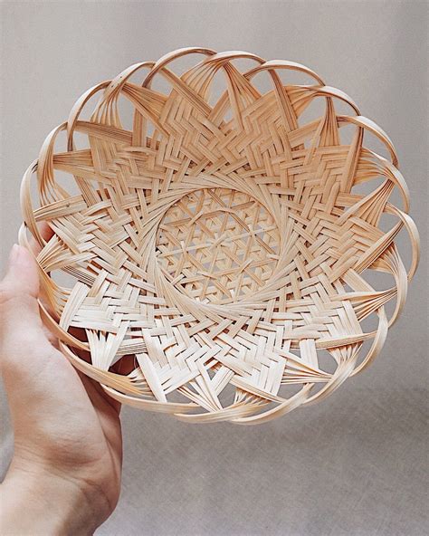 Rada Handwoven Bamboo Basket Bamboo Weaving Bamboo Crafts Basket