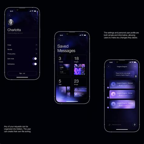 Ai Chat Voice Assistant Mobile App Ui Ux Design Behance