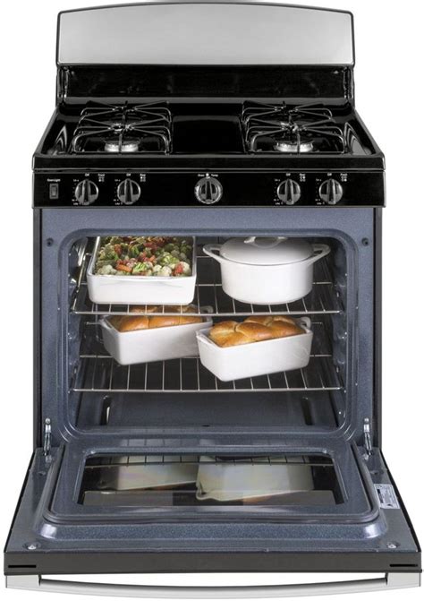 GE 30" Stainless Steel Freestanding Gas Range | Big Sandy Superstore | Furniture, Mattress ...