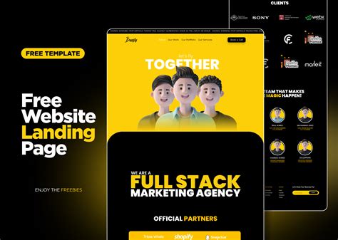 Digital Agency Landing Page Figma