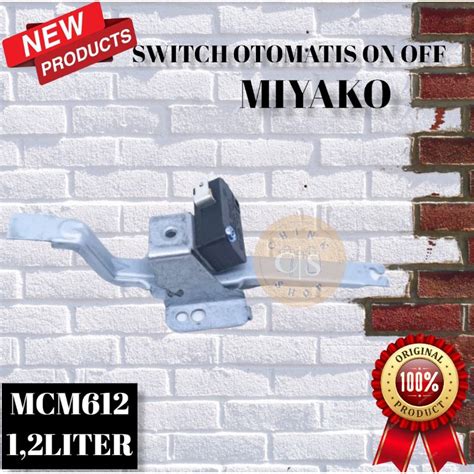 Jual SAKLAR MICRO MIKRO SWITCH MIYAKO MAGIC MCM612 MCM 612 1 2L ORI