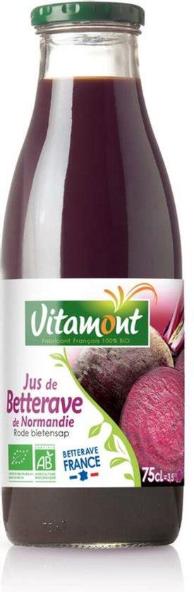 Vitamont Puur Rode Bietensap Bio 750ml