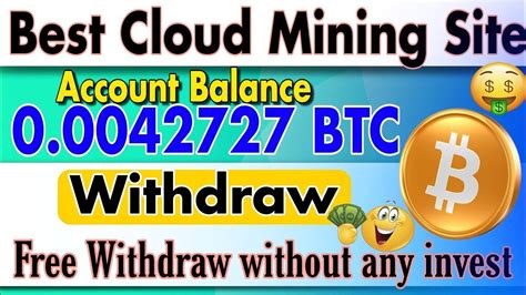 New Free Bitcoin Mining Website New Cloud Mining Site New