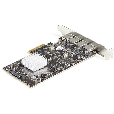 Tarjeta Controladora PCI E De StarTech 4 Puertos USB 3 0 Tipo A