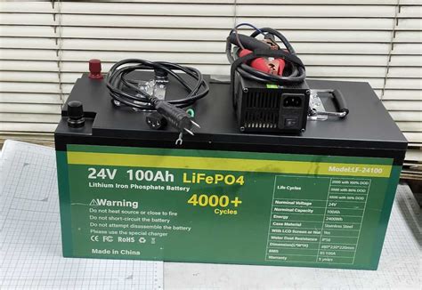 Yahooオークション Lifepo4リン酸鉄リチウムイオンバッテリー24v