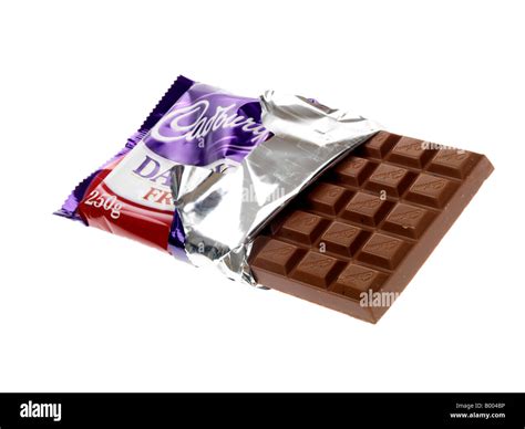 Bar Of Chocolate Stock Photo Alamy