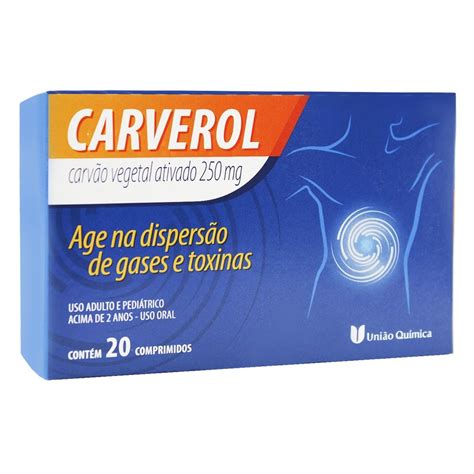 Carverol G Comprimidos Uni O Qu Mica Drogaria