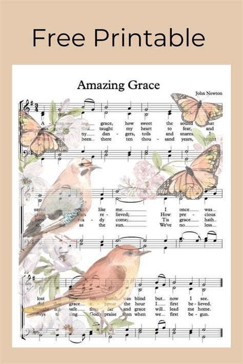 Free Printable Vintage Hymns Sheet Music Artofit