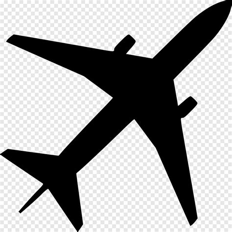 Airplane Silhouette Drawing Airplane Angle Logo Png Pngegg