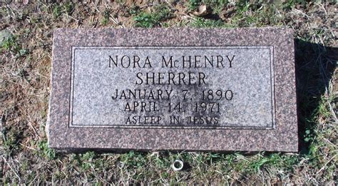 Nora Rodgers Mchenry Sherrer 1890 1971 Mémorial Find A Grave