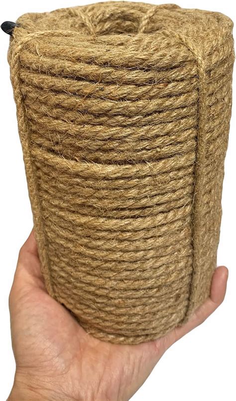 Amazon ILIKEEC 8mm Jute Twine 164 Feet Braided Natural Jute Rope