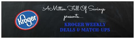 Kroger Michigan Weekly Deals