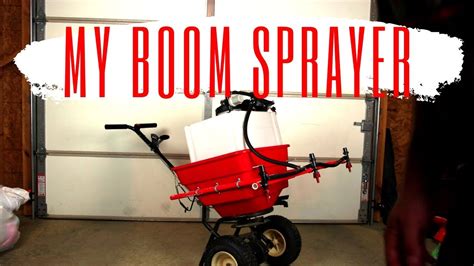 DIY Boom Sprayer For Your Lawn YouTube