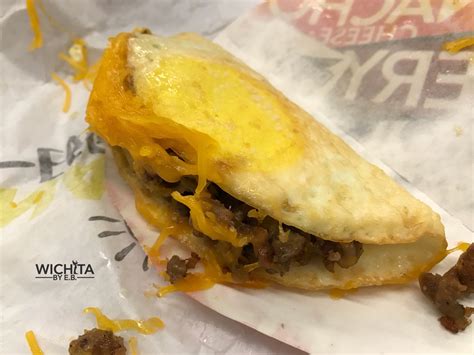 Taco Bells Naked Egg Taco Is A Surprising Greasy Delight Wichita By E B