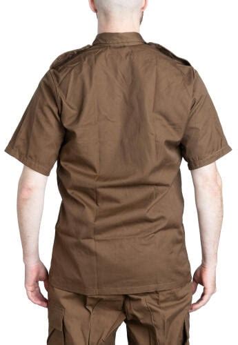 Sadf Short Sleeve Field Shirt Nutria Unissued Varusteleka