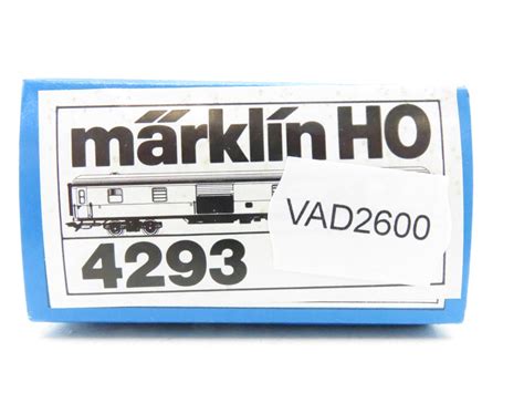 VAD2600 Märklin 4293 H0 AC Schnellzug Gepäckwagen der DB OVP