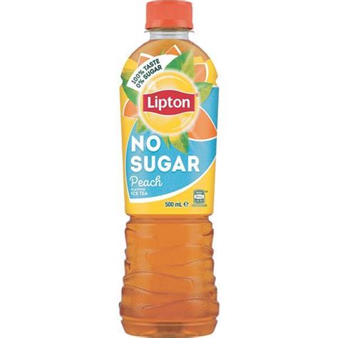 500ml Lipton Iced Tea Peach No Sugar