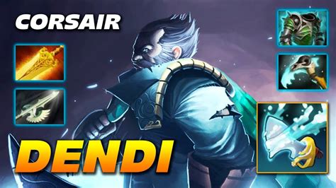 Dendi Corsair Kunkka Dota Pro Gameplay Youtube