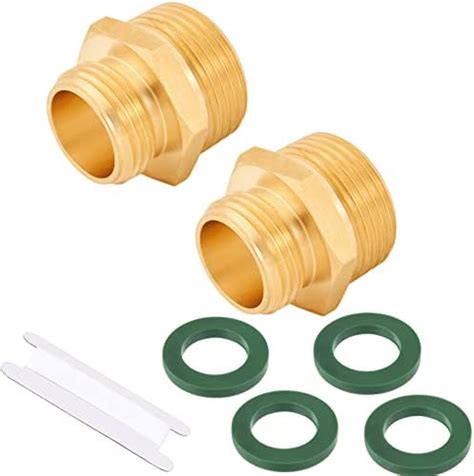 Amazon Brass Garden Hose Adapter 3 4 GHT Male X 1 NPT Male