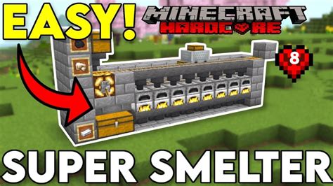 Building Super Smelter In My Hardcore World Part 08 Gameplay