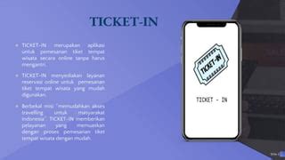 Aplikasi Penjualan Ticket In Ppt