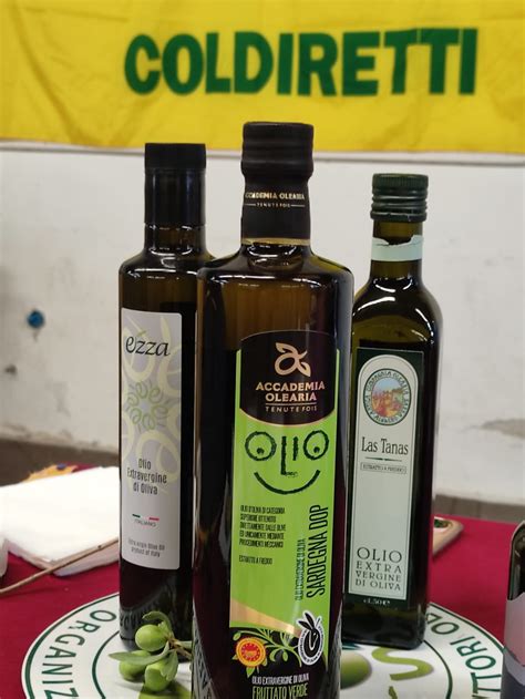 Campagna Amica Coldiretti Sardegna L Olio Extra Vergine Di Oliva