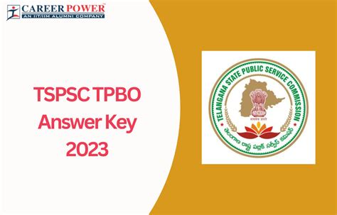 Tspsc Tpbo Answer Key 2023 Out Response Sheet Pdf