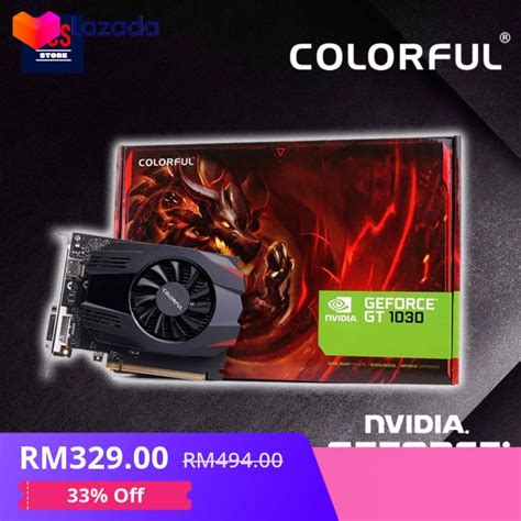 Colorful Gt1030 2gb V3 V Graphic Card