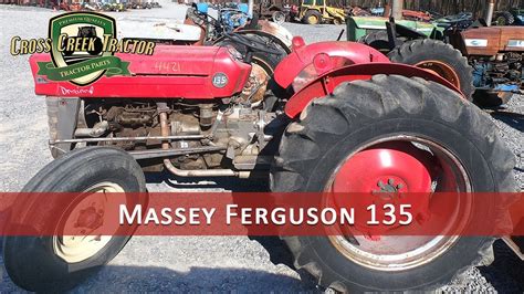 Massey Ferguson 135 Tractor Parts Youtube