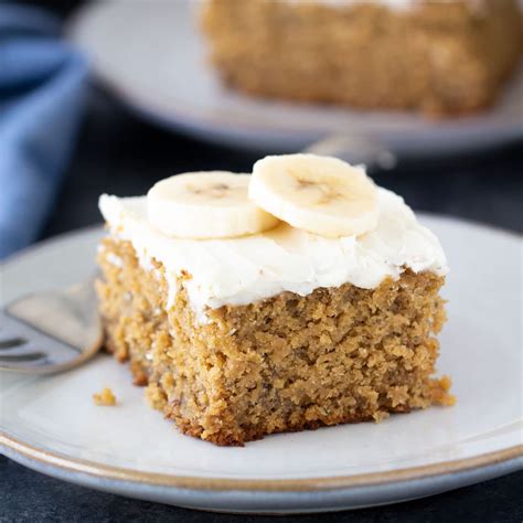 Banana Oat Flour Cake Recipe Cart