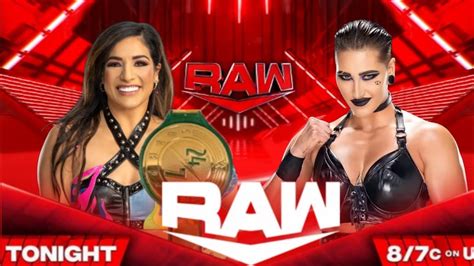 RAW RAQUEL RODRIGUEZ VS RHEA RIPLEY YouTube