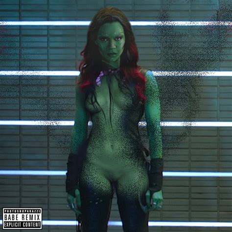 Post Avengers Infinity War Babe Remix Fakes Gamora Guardians