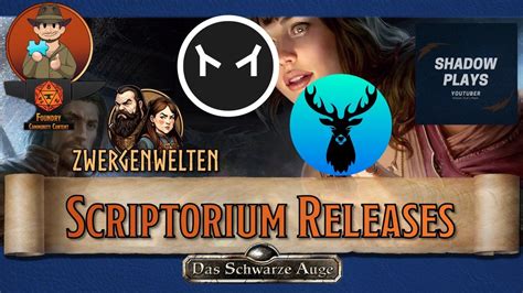 Scriptorium Produkte Juli Foundry Dsa Toms Vorstellung Youtube