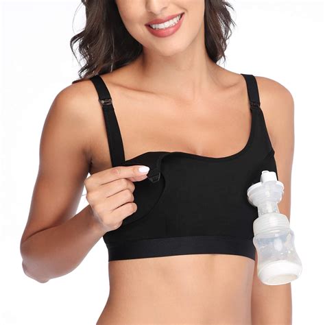 Amazon Lupantte Hands Free Pumping Bra Comfortable Breast Pump