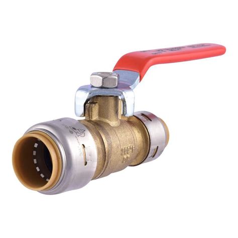 Sharkbite Max In X In Brass Push To Connect Ball Valve