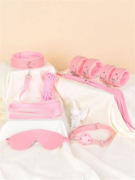 Sexy Bdsm Kits Plush Sex Bondage Set Restraints Handcuffs Ankle Cuffs Eye Patch Sex Games Whip