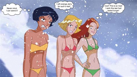 Rule 34 3girls Alex Totally Spies Animated Bandeau Bikini Bikini