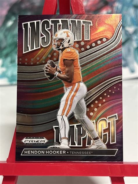 Panini Prizm Draft Picks Hendon Hooker Instant Impact Rc Detroit