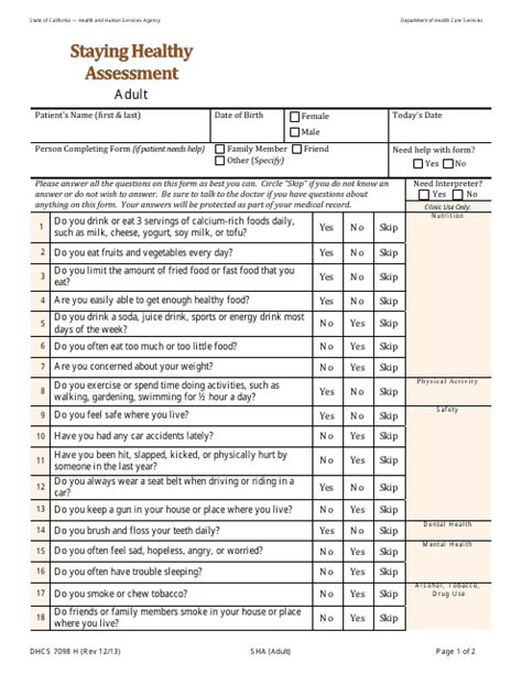 Form Dhcs7098 H Fill Out Sign Online And Download Printable Pdf California Templateroller