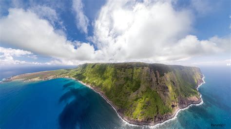 Molokai Sea Cliffs/Kalaupapa Peninsula. Click to Enter