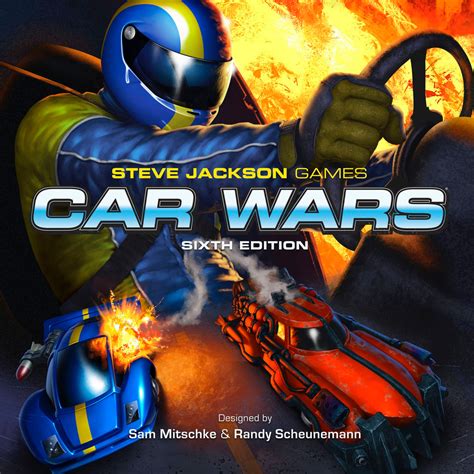 Car Wars Sixth Edition Upgraded Pledge Bundle Kickstarter Board Game