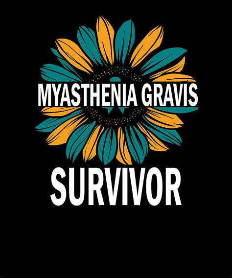 Sunflower Myasthenia Gravis Survivor Digital Art By Orgence Matungwa