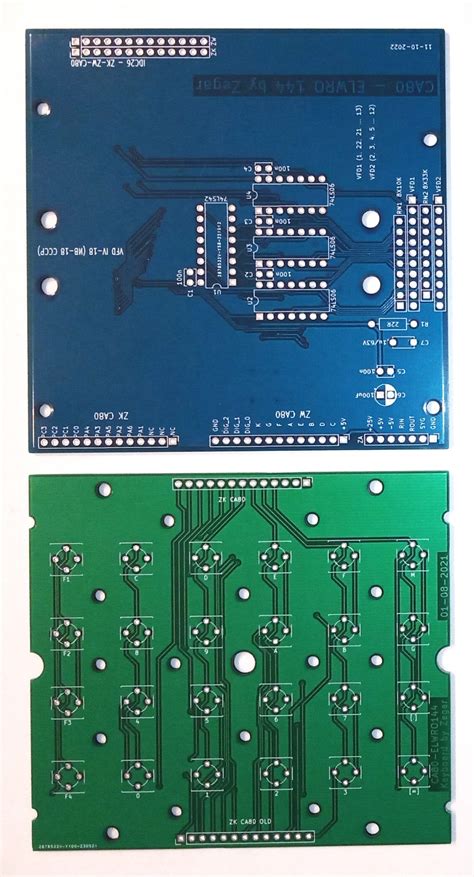 Zestaw Pcb Klawiatura I Vfd Dla Ca80 Do Samodzielnego Montażu Rcbus