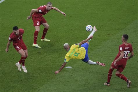 Gol De Voleio De Richarlison é Eleito O Mais Bonito Da Copa Do Mundo De