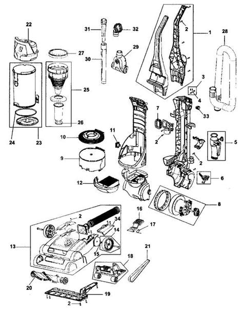 Exploring The Parts Diagram For Hoover Uh74200